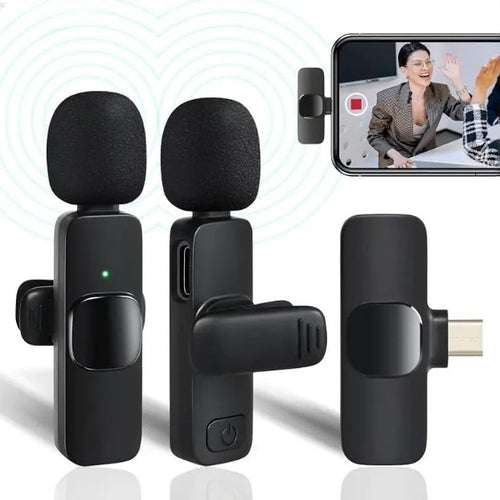 K11 Dual Wireless Collar Microphone