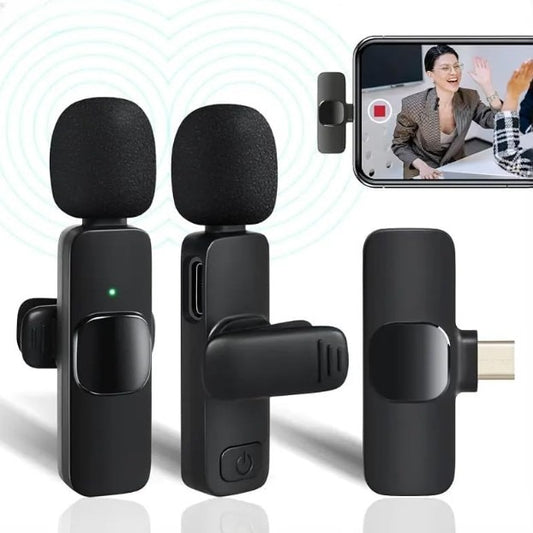 K11 Dual Wireless Collar Microphone