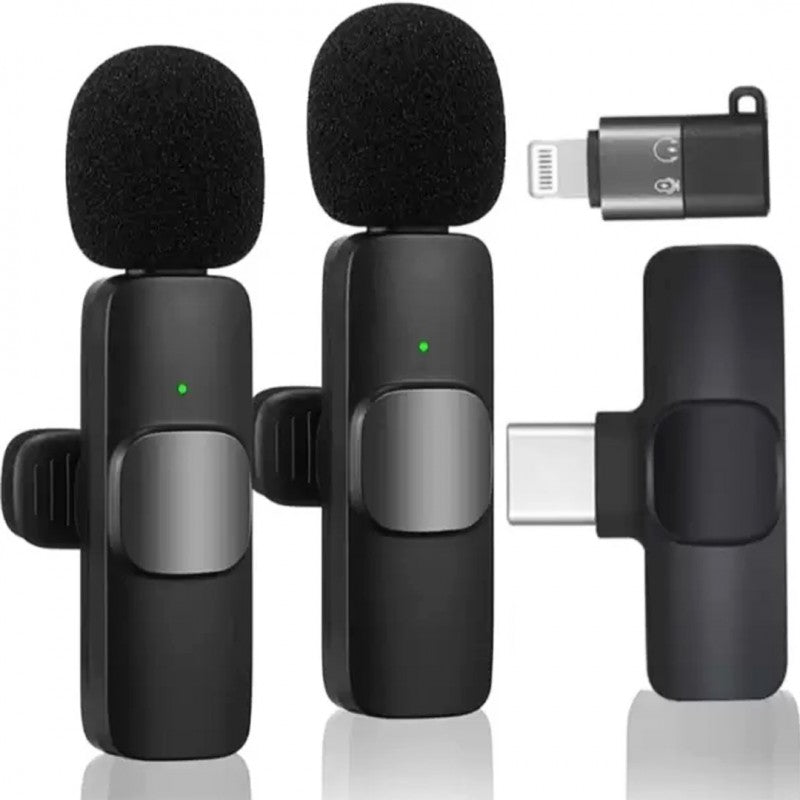 K11 Dual Wireless Collar Microphone