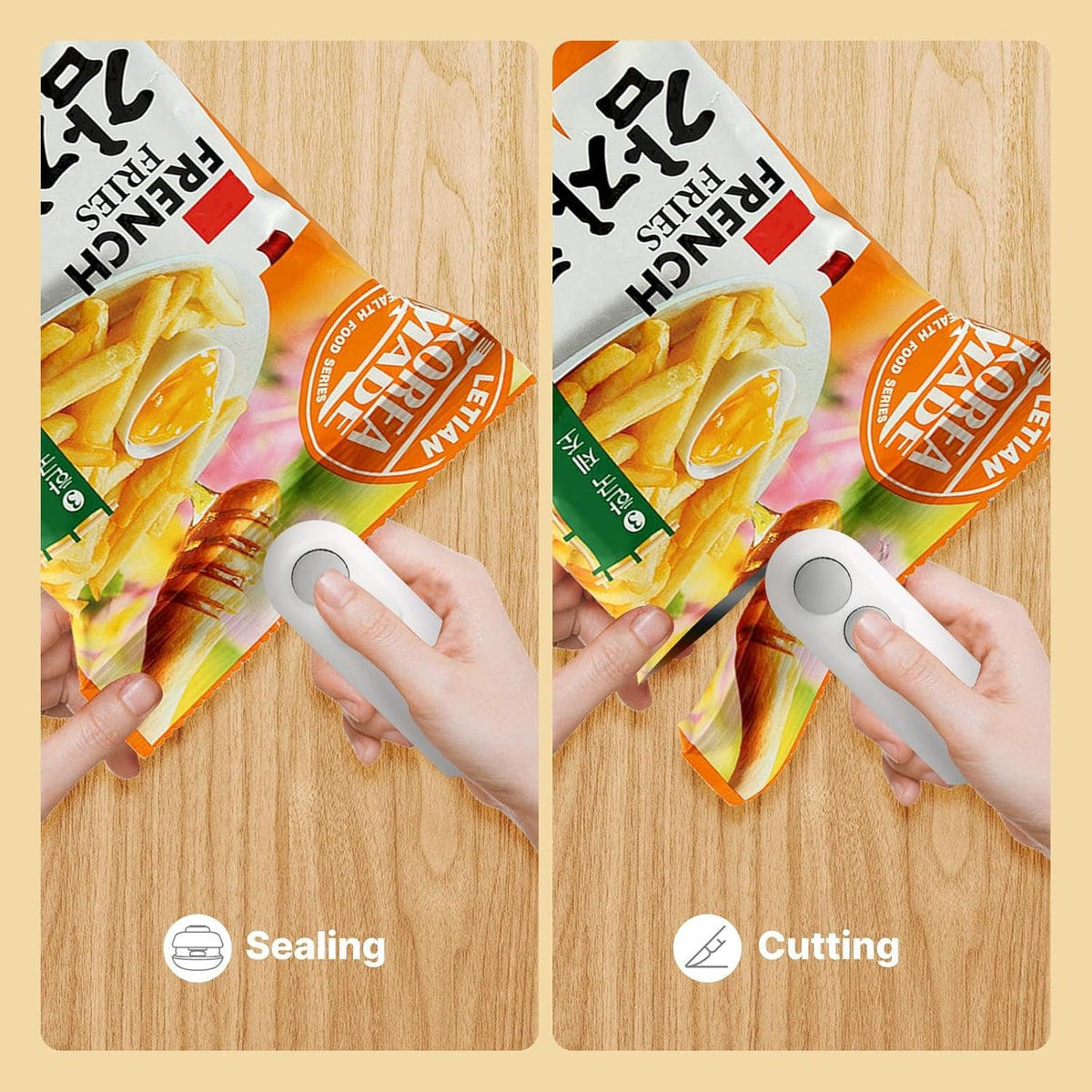Prime 2-in-1 Mini Heat Sealer & Bag Cutter