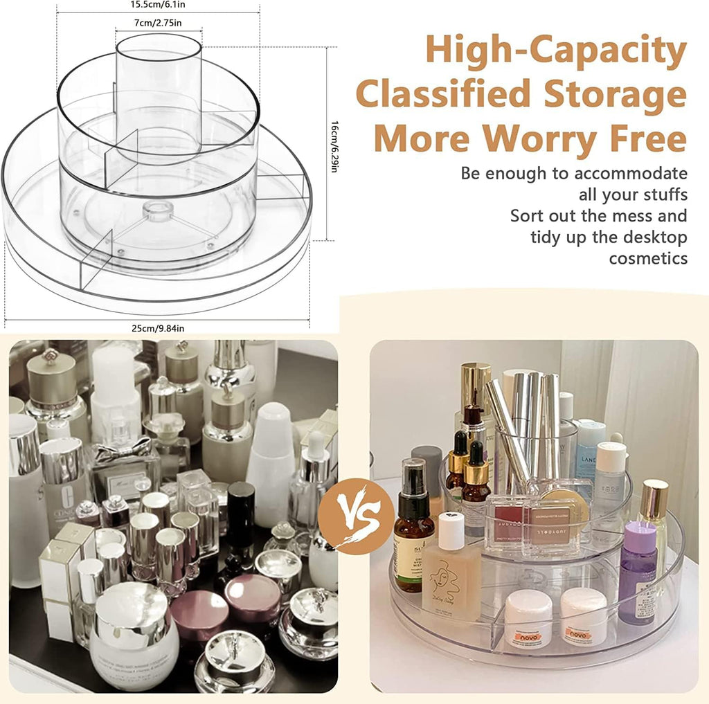 Prime 360° Rotating Makeup Organizer