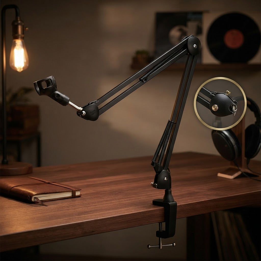 Metal Overhead Adjustable Phone Holder