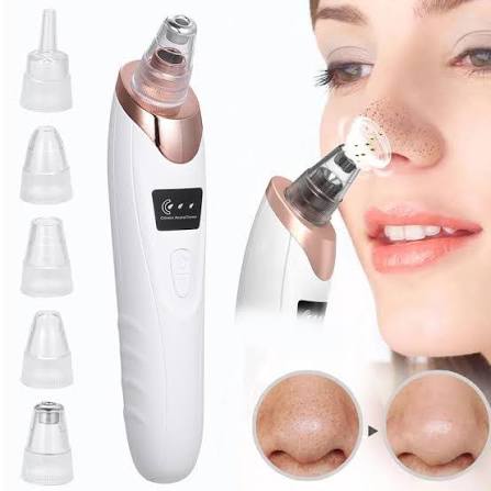 Prime 5-in-1 Rechargeable Blackhead Remover Machine