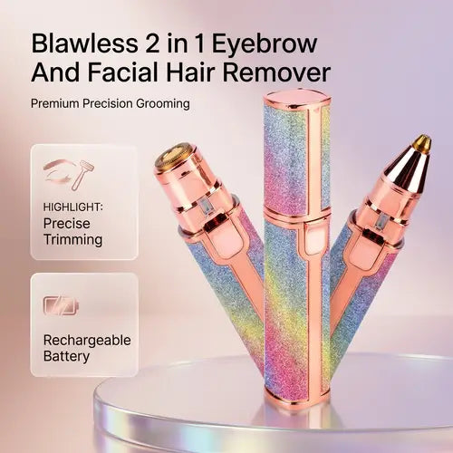 Prime 2-in-1 Eyebrow & Facial Hair Remover