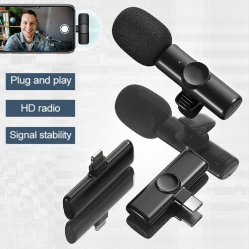 K11 Dual Wireless Collar Microphone