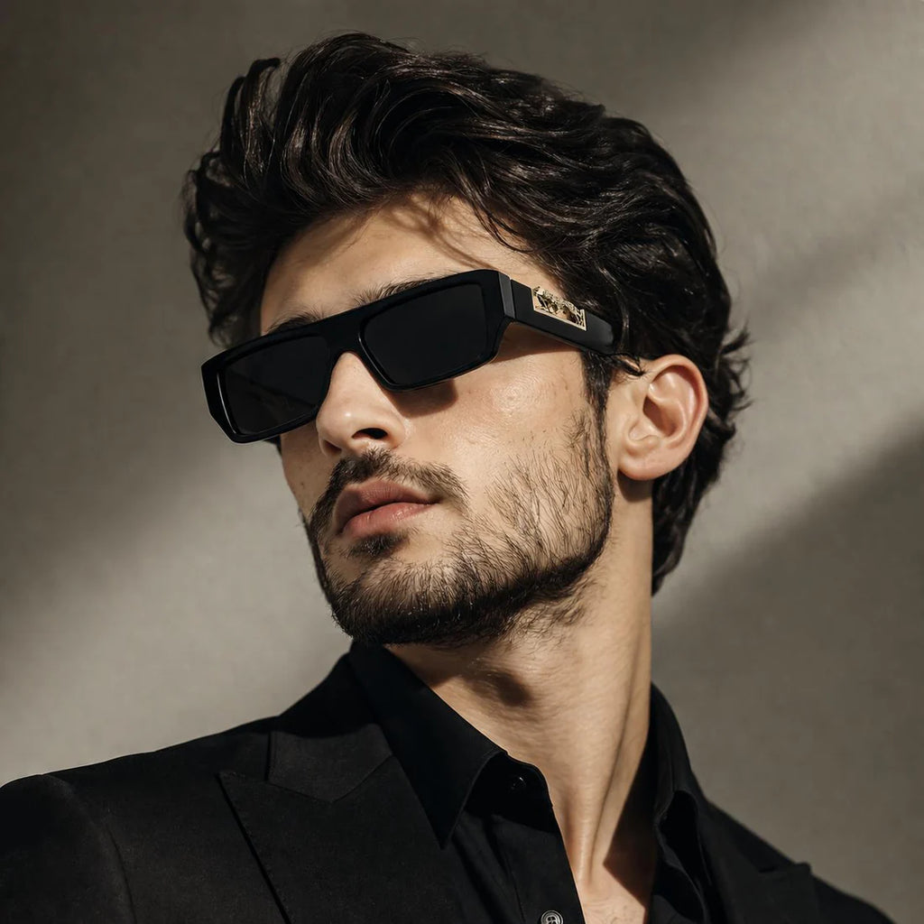Prime Unisex Rectangular UV400 Sunglasses