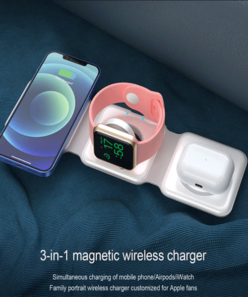 Prime 3-in-1 Foldable Magnetic Wireless Charger