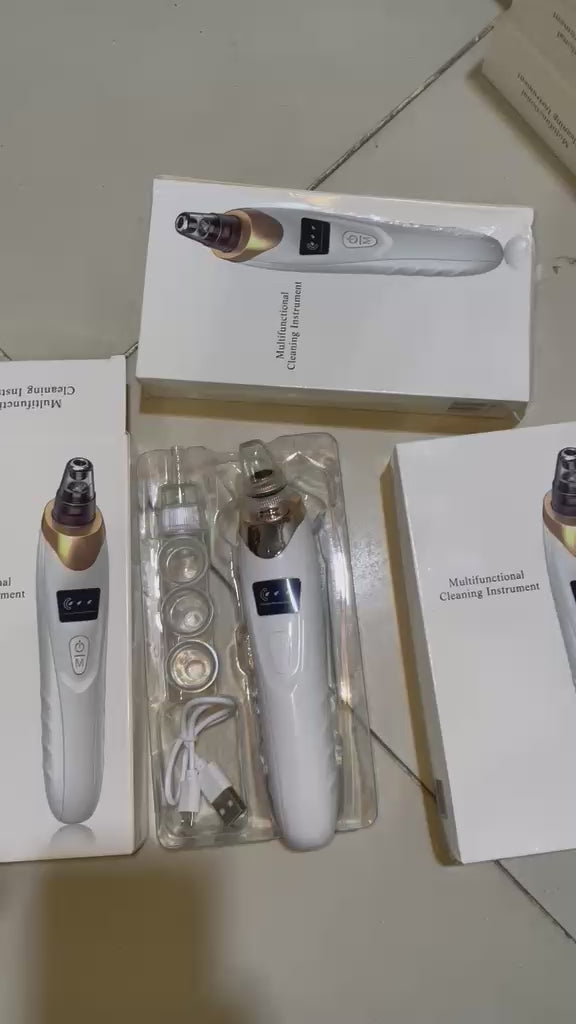Prime 5-in-1 Rechargeable Blackhead Remover Machine
