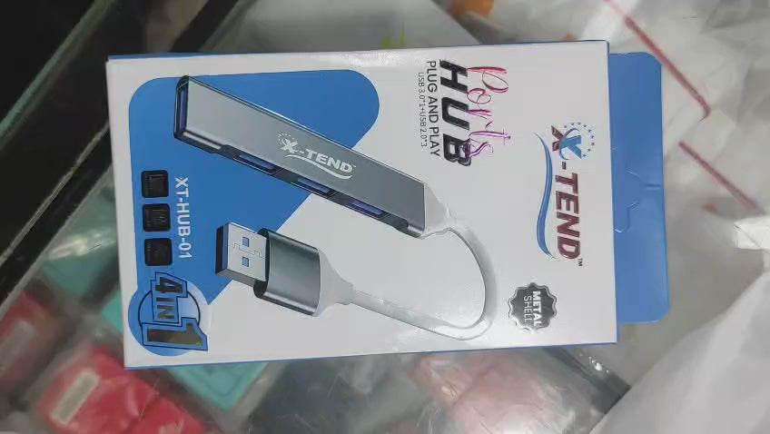Prime 4-in-1 Metal USB Hub