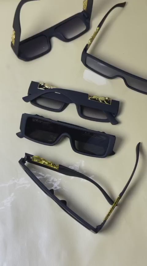 Prime Unisex Rectangular UV400 Sunglasses
